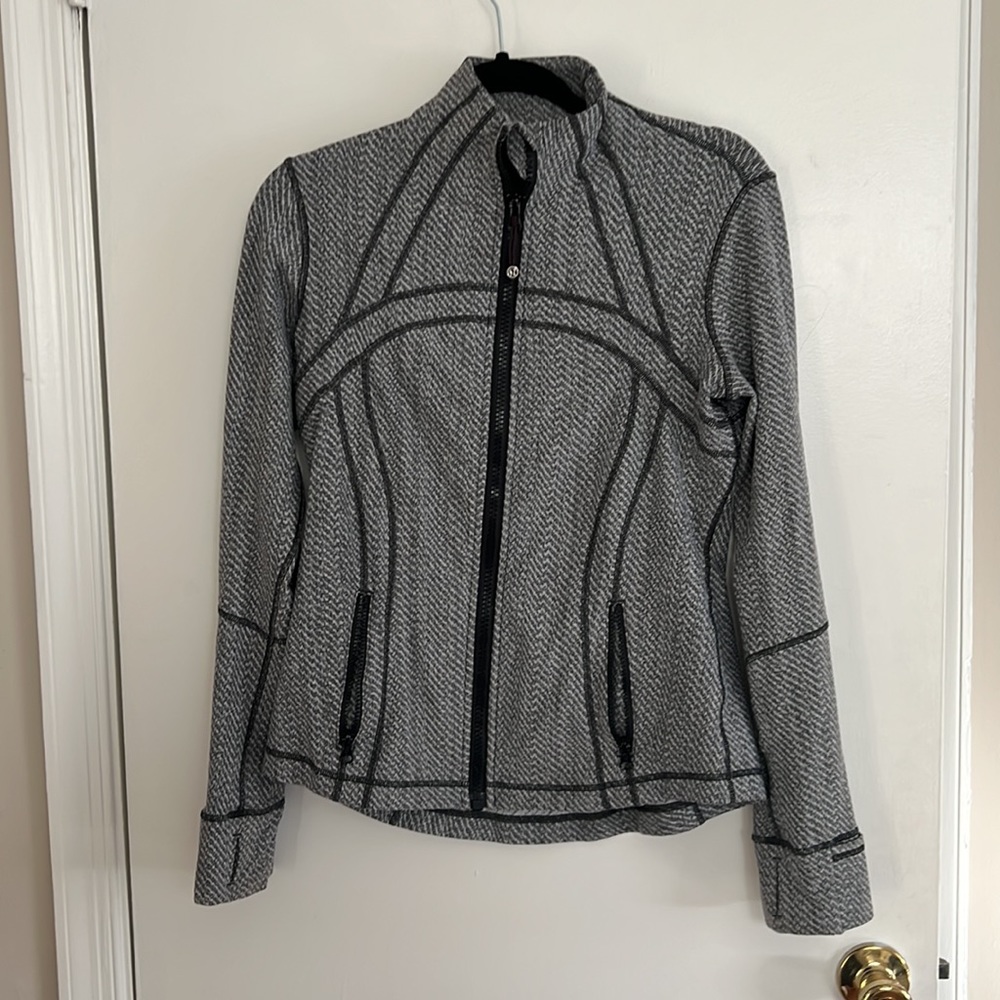 Lululemon grey full zip jacket
